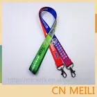 ID Card badge lanyards with Olive hook,neck polyester lanyards with logo printing custom