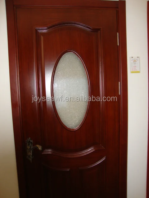 Half Glass Wooden Door Polish Design View Half Glass Wooden Door