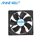 High Quality 12cm 12025 DC/AC Fan Low Noise 120x120x25mm120 Volts Computer Fans