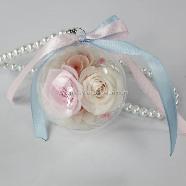 merchandising promotional gift car hanging with eternal rose