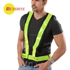 SUNSHINE L-XXL security yellow high visibility running vest