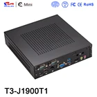 Realan best selling hot products support 2 ethernet j1900 quad core barebone mini pc windows10