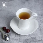 cafe & dinning fashion design cappuccino coffee cup with saucer