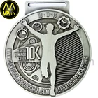 Metal cheap 3D gold marathon 5K running race awards trophy sport medal