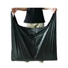 Household hotel unit wholesale manufacturers direct portable garbage bags waistcoat type large black plastic bags