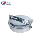 Iron Manhole Cover Wholesale Custom Stainless Steel Cast Iron Sanitary Manhole Cover