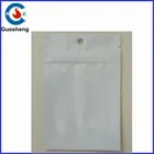 Plastic Mobile Phone Accessories Packing Bag With Zipper and custom LOGO