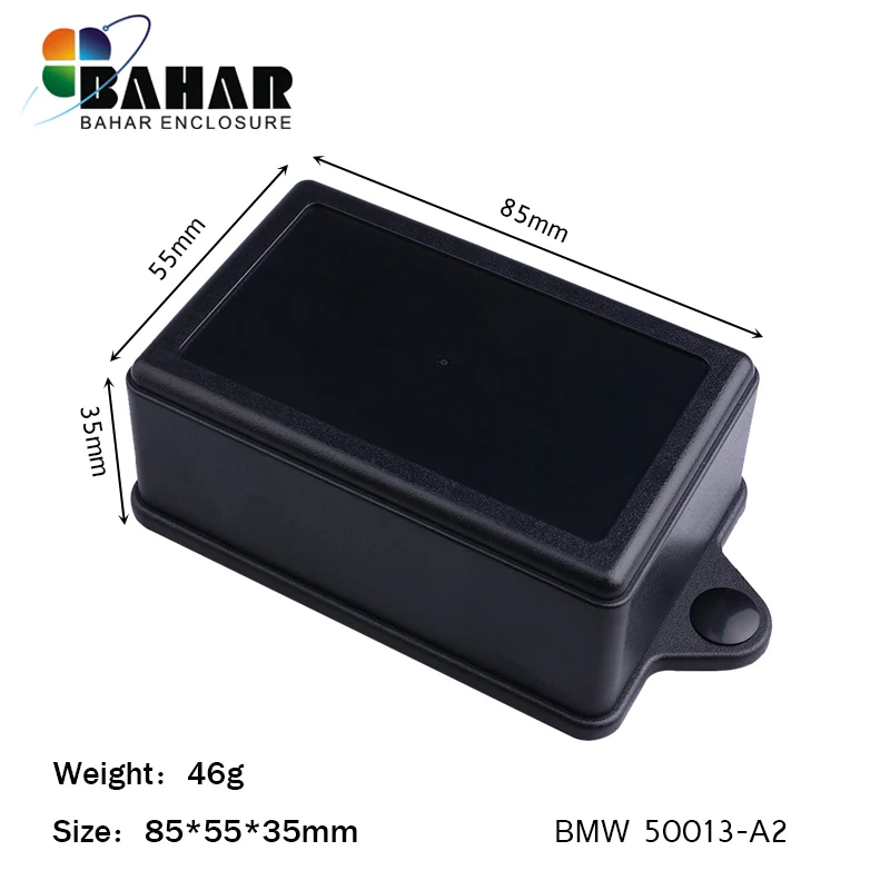Plastic junction box abs plastic material electronic wall mounted enclosure box