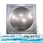 Stainless Steel 304 Hot Water Storage Tank with Insulated PU Plate Panel for Cold Area