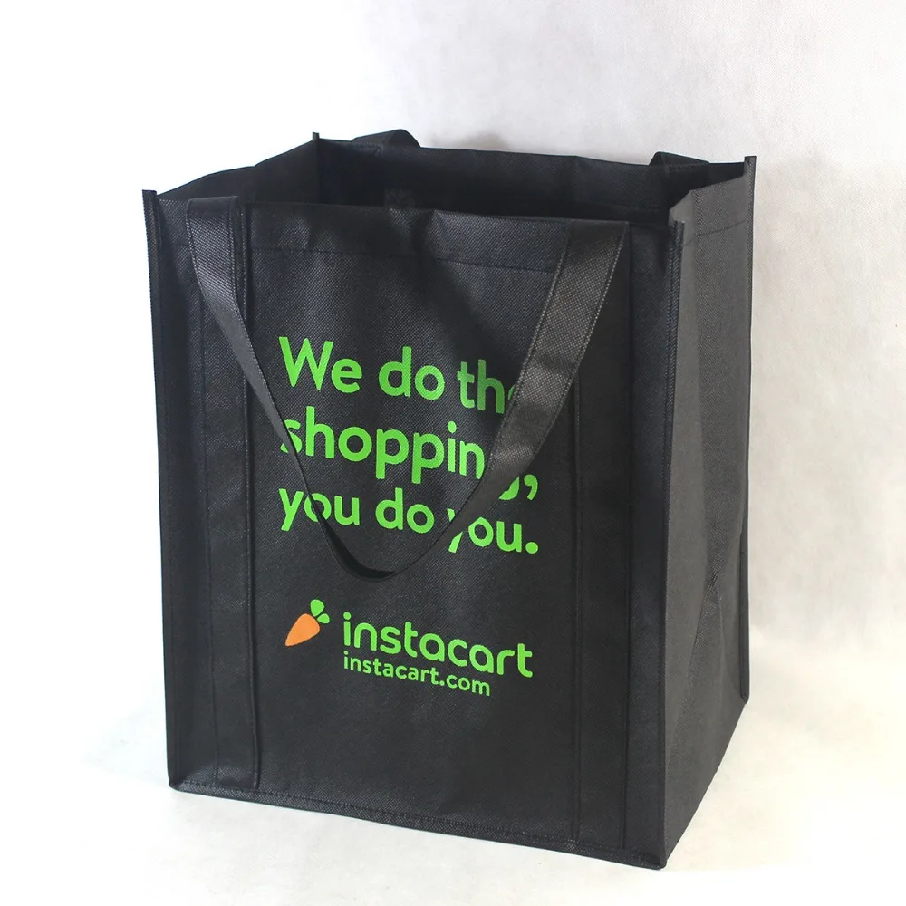 non woven grocery bag with custom design and size