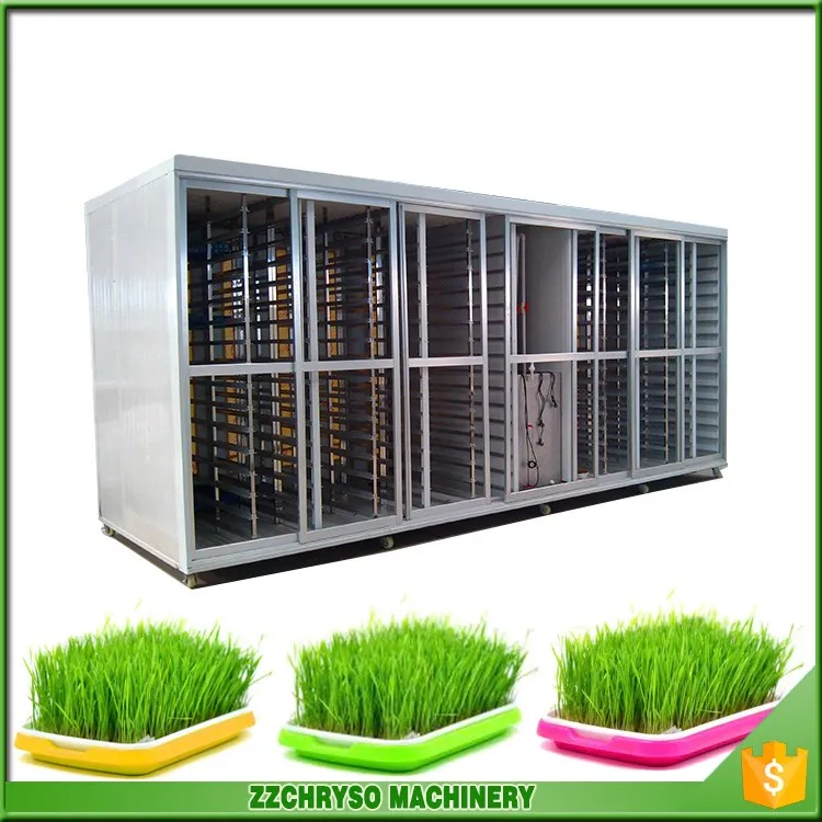 hydroponic seeds germination sprouting machine