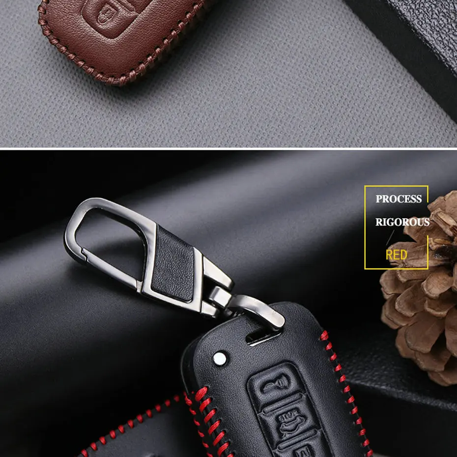 Car Key Case Cover Keychain For KIA (9)