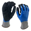 NMSHIELD water proof glove cut resistance safety double dipped nitrile gloves