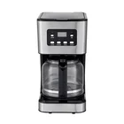 Symay 950W home appliances 12 cup electric glass kettle tea coffee maker