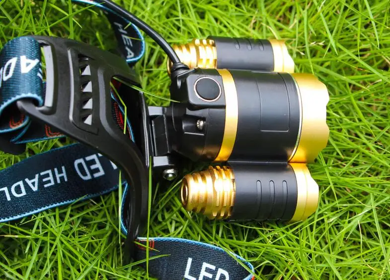10000Lm CREE XML T6 LED Headlight Headlamp Head Lamp Light 4mode torch +2x18650 battery EU US Car charger for fishing Lights 12.jpg