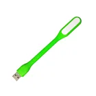Custom logo LED USB Light Flexible Silicone Usb Led Light Lamp For Night Reading