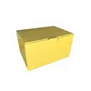 wholesale luxury custom design paper material printed cardboard corrugated transparent clear yellow empty shoe box
