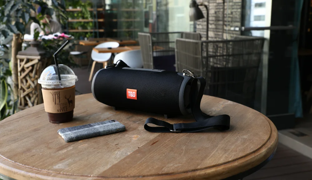 T&G portable wireless speaker & horn with high quality sound water proof IPX4 bluetooth speaker - ANKUX.COM