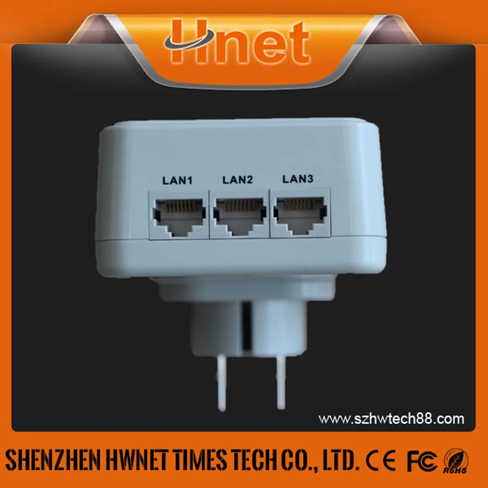 2015 Homeplug 500mbps Powerline Adapter Av Network 500 M