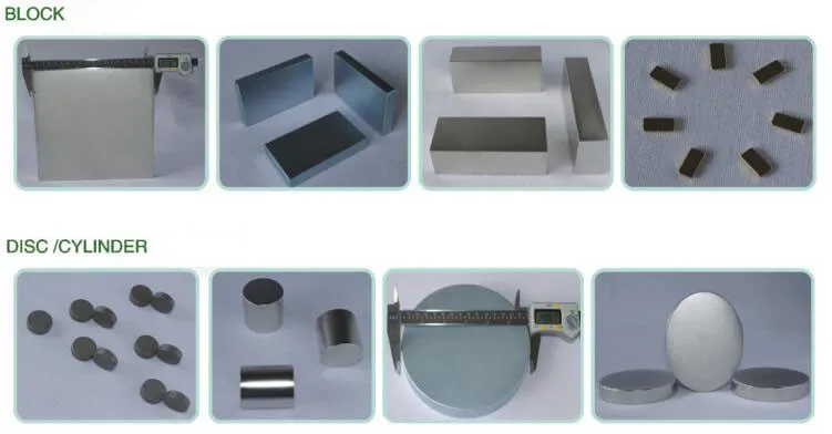 Iso9001 Approved Nickel Electrical Coating Neodymium Block Strong