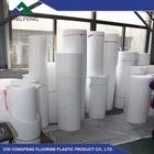 White 0.2-10mm teflon ptfe sheet price skived sheet