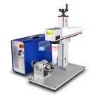HOT SALE 20w 30W 50W 100W IPG/Raycus Rotary laser engraving machine
