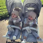 Fashion baby winter knitted beanies hat and scarf set