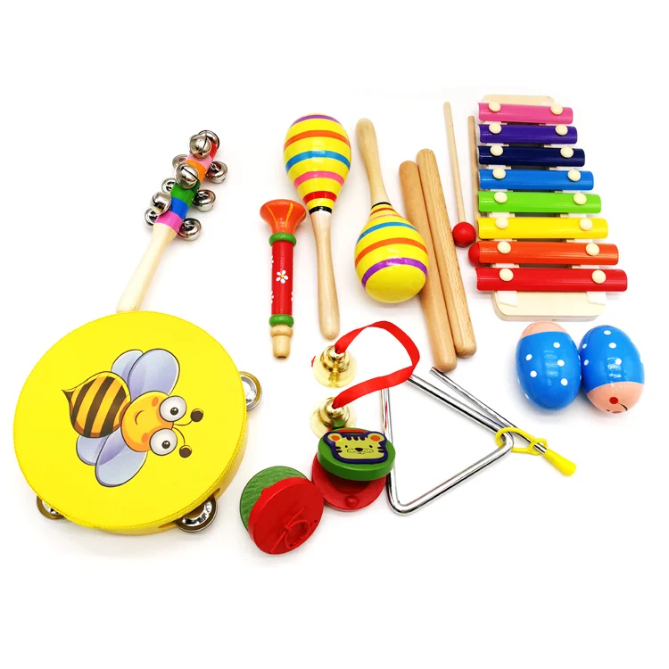 wooden baby instruments