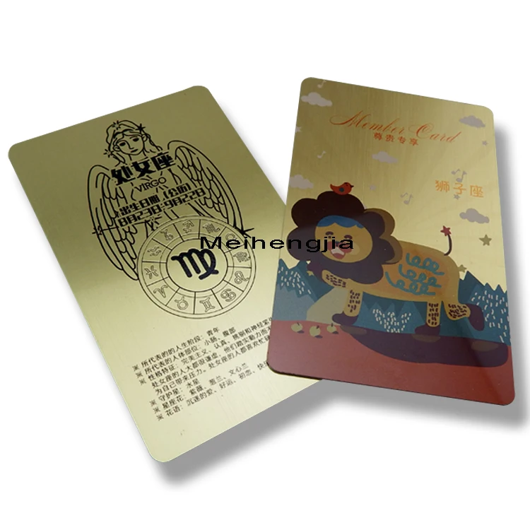 plastic gift card with chip and magnetic stripe