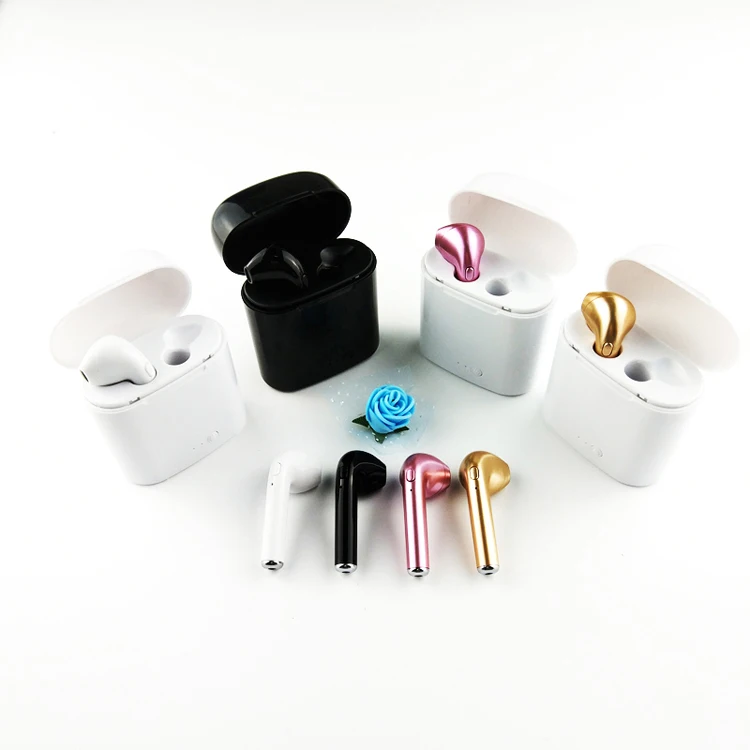 Hot selling Wireless Headphones i7s tws Twins Bluetooths Wireless Earbuds earphone for cell phone - ANKUX.COM