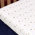 Jersey Knit Cotton Baby Fitted Crib Sheets