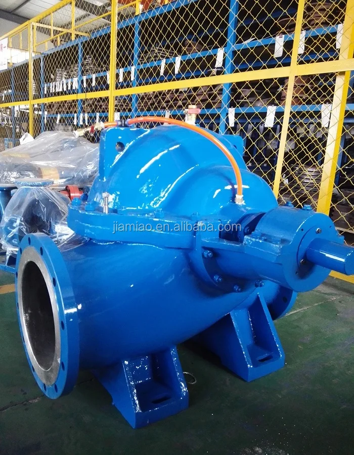 model double suction closed impeller waste paper pulp fan pump