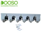 high quality ABS Hanger Hooks Wall Mounted Magic Mop And Broom Holder