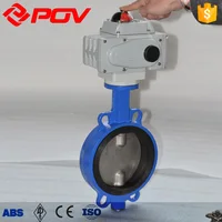 Explosion Proof Double Flange Electric Butterfly