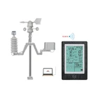 Solar powered Bluetooth meteorological station professional WiFi Weather Station wireless indoor outdoor with APP