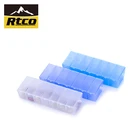 Custom square shape plastic pill box storage case organizer