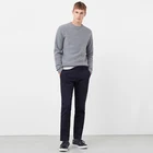 The pineapple flowers Men sweater Raglan Long sleeved round neck pullover