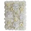 Silk Artificial Rose Flower Wall Flower Mat Fabric Hydrangea Artificial Flowers Wall