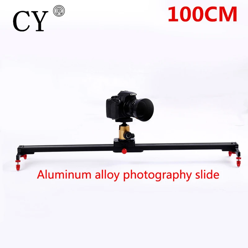 100cm Camera Track Dolly Slider Rail System Stabilizing