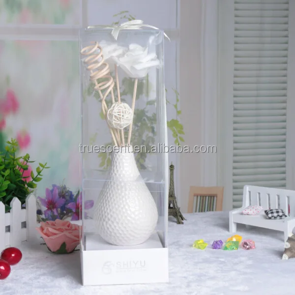 new style air freshener dispenser scented reed flower diffuser