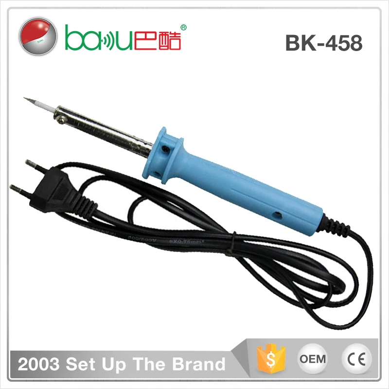 BAKU Hot koop micro Elektrische verwarmingselement 20 om 60 w 12 v soldeerbout tip BK-458