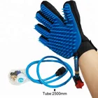 Pet bathing and grooming gloves Shower Sprayer Scrubber Massage brush bath pet bathing Massaging Glove for dog Cat Horse