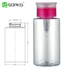 High quality 200ml PET plastic bottle for discharge makeup water bottle