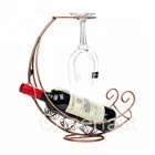 Various Colors Iron Euro Art Wine Bottle Holder