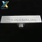Stailess steel drain cover linear shower drain
