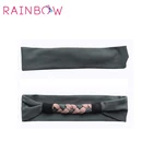 comfortable double wear braided women gym/sport/fitness headband