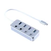 wholesale products china 4 Ports Type C USB 3.1 Hub With Adapter Laptop MAC