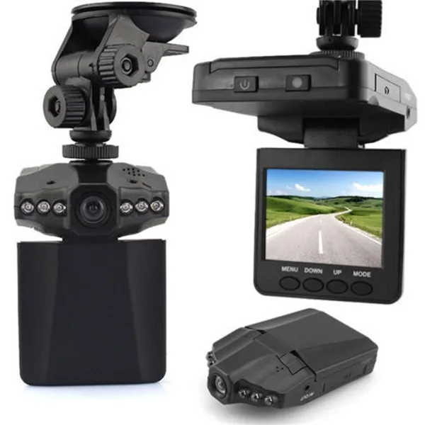 6 LED 2.5" Full HD 1080P LCD Car DVR Vehicle Camera Video Recorder Dash Cam Night Vision Recorder
