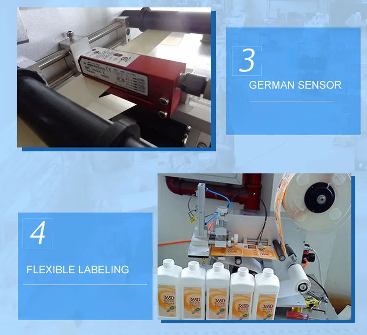 semi auto flat labeling machine 5