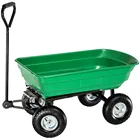 Heavy Capacity 4 Wheel Tipping Garden Wagon